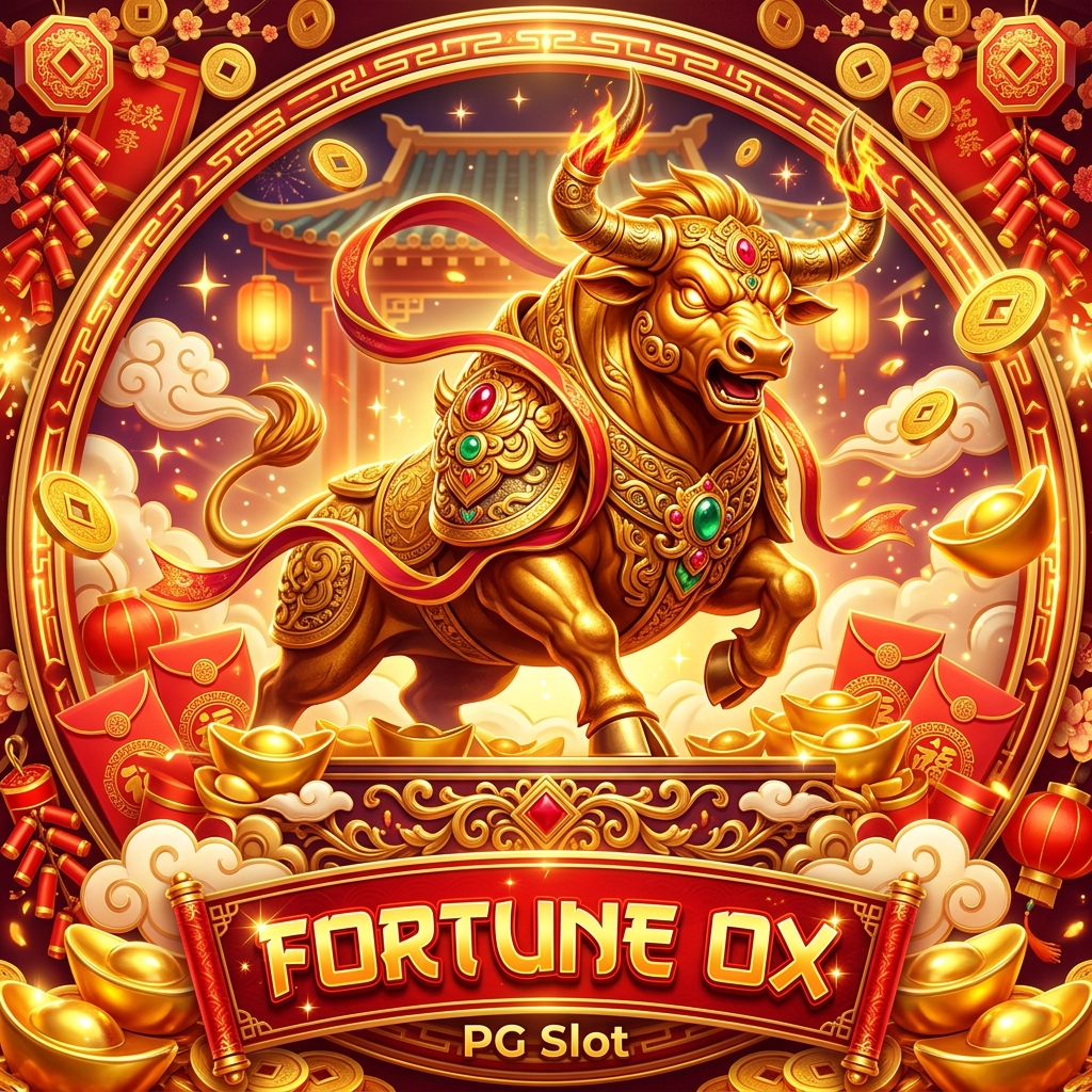 รีวิว Fortune Ox แตกง่าย สล็อตวัวทอง PG SLOT โบนัสคูณ x10 เท่า 2026